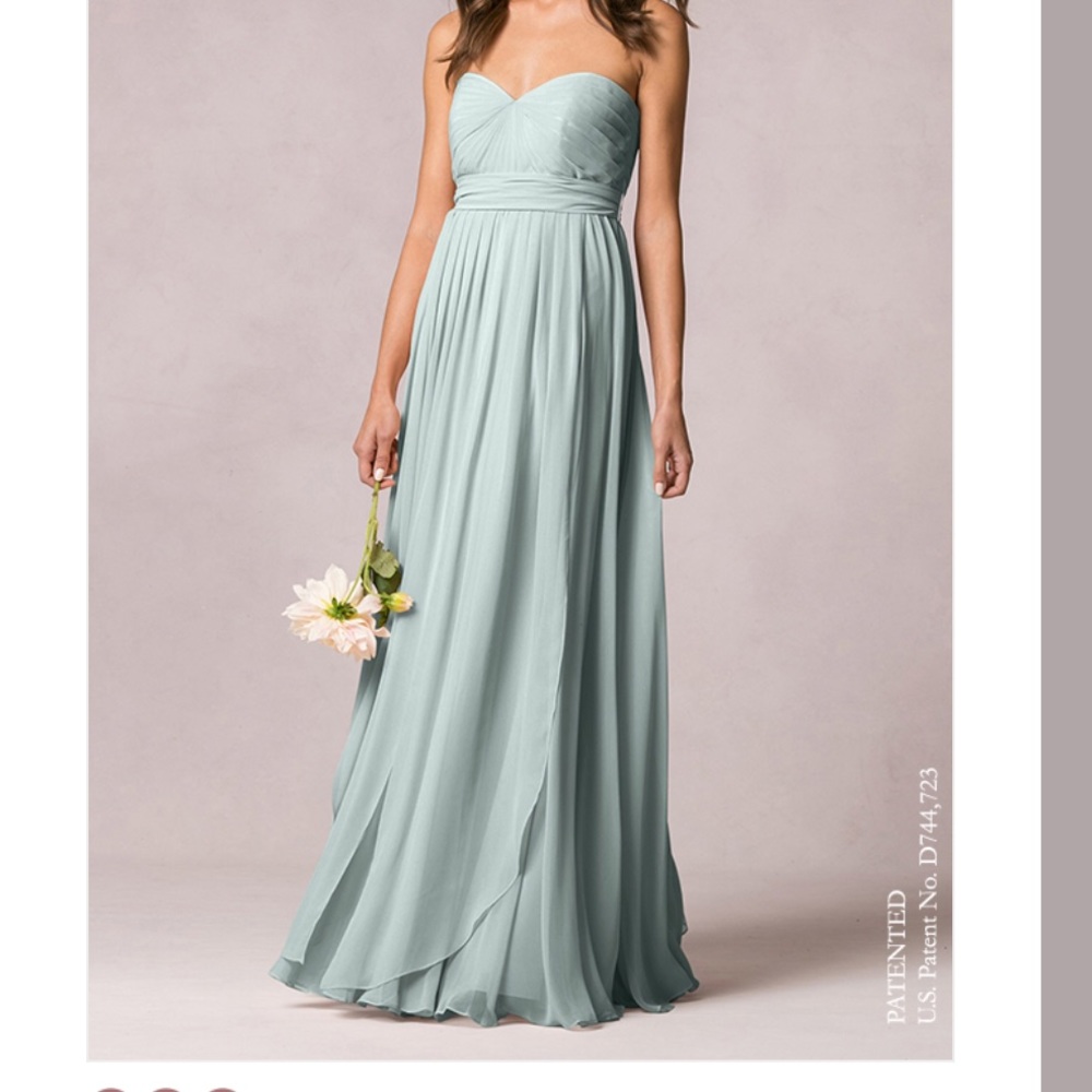 “Mira” Jenny Yoo Bridesmaid Dress in Morning Mist
